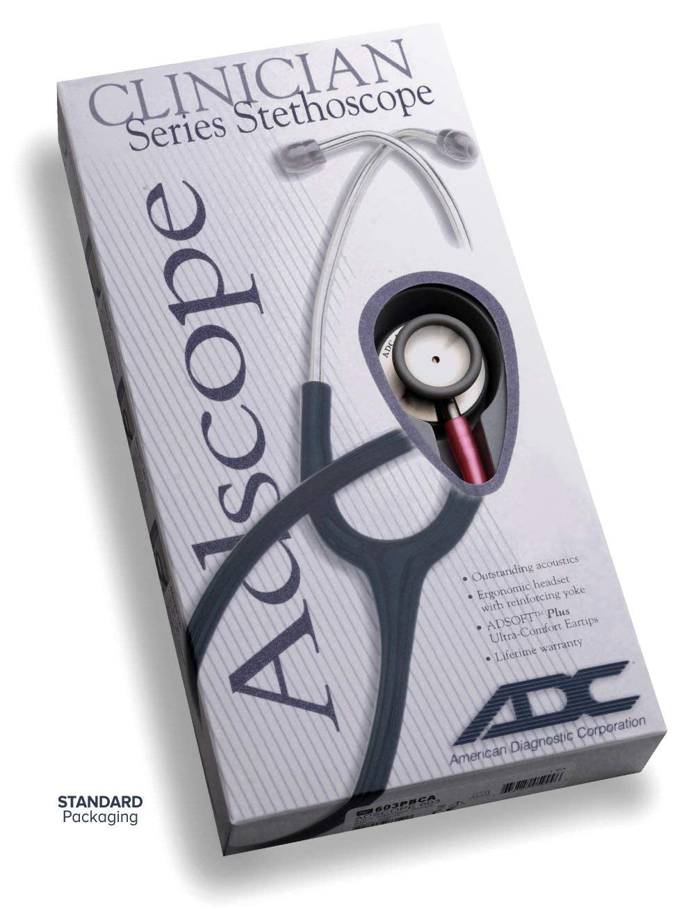 Adscope Adimals 618 Pediatric Stethoscope with Tunable AFD Technology, Seafoam, 10.4 Ounce